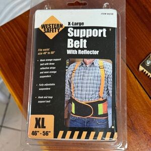 Western Safety Reflective Support Belt BD1